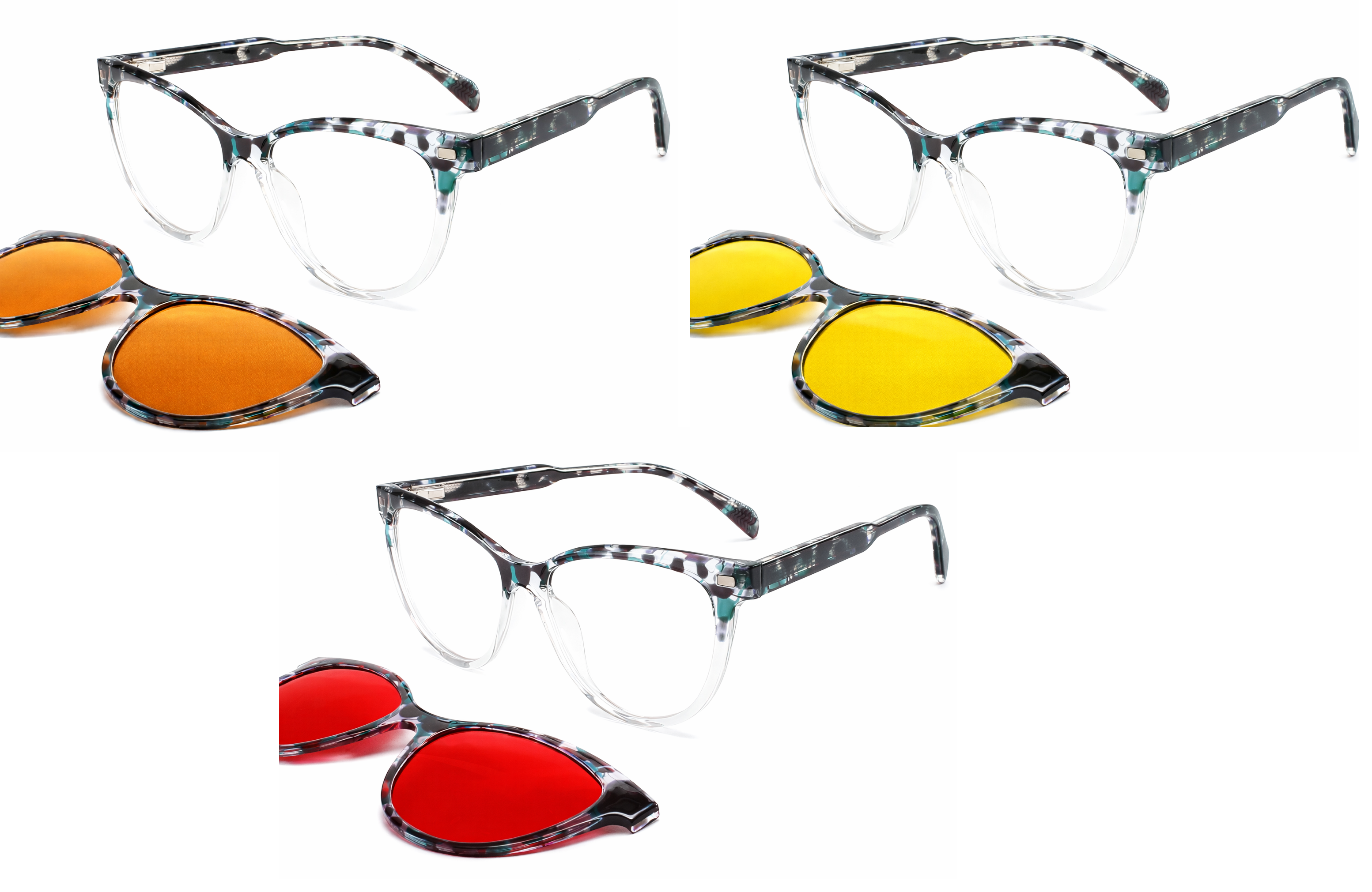 Modelo Nébula- Montura + 3 clips