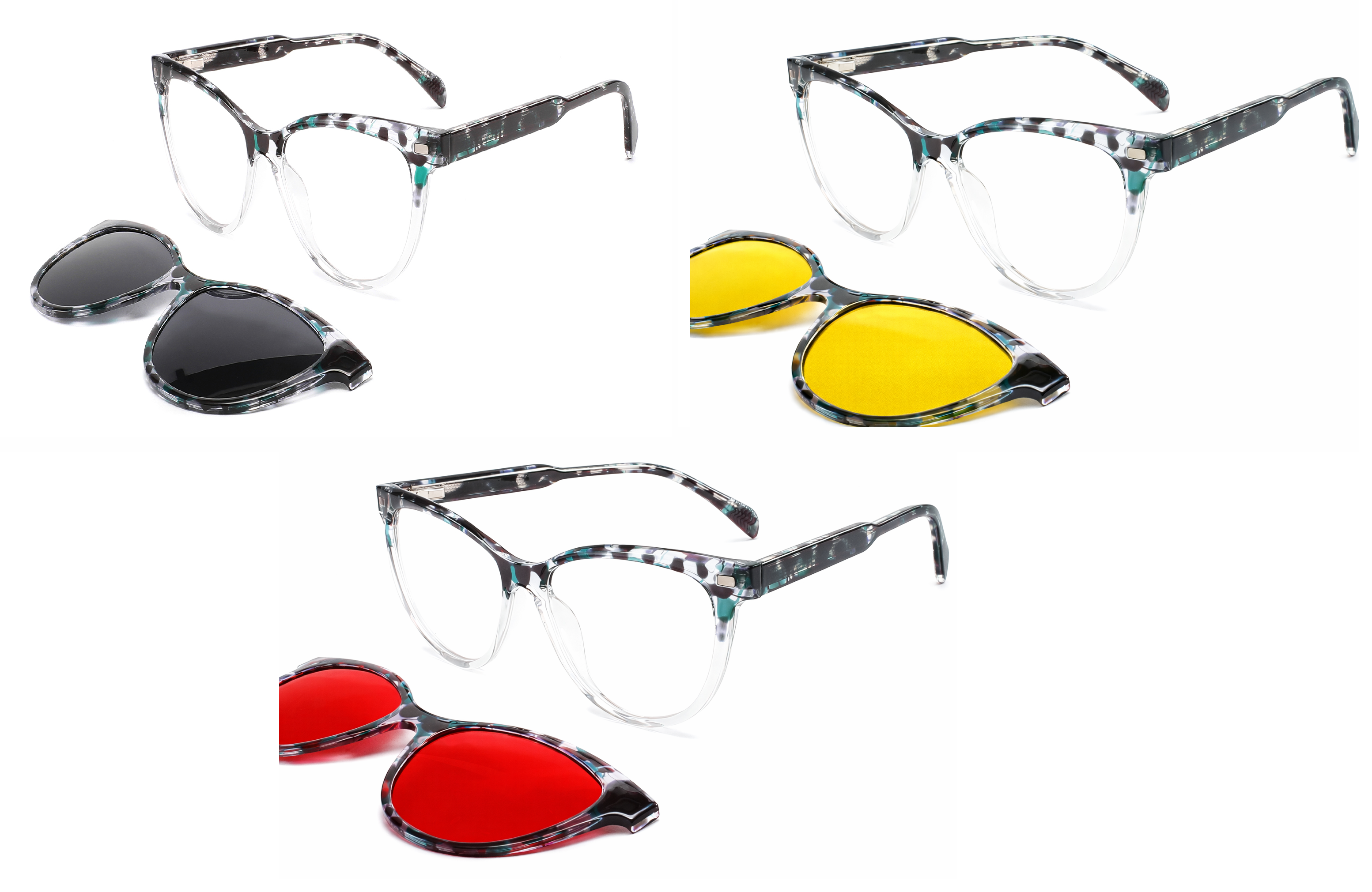 Modelo Nébula- Montura + 3 clips