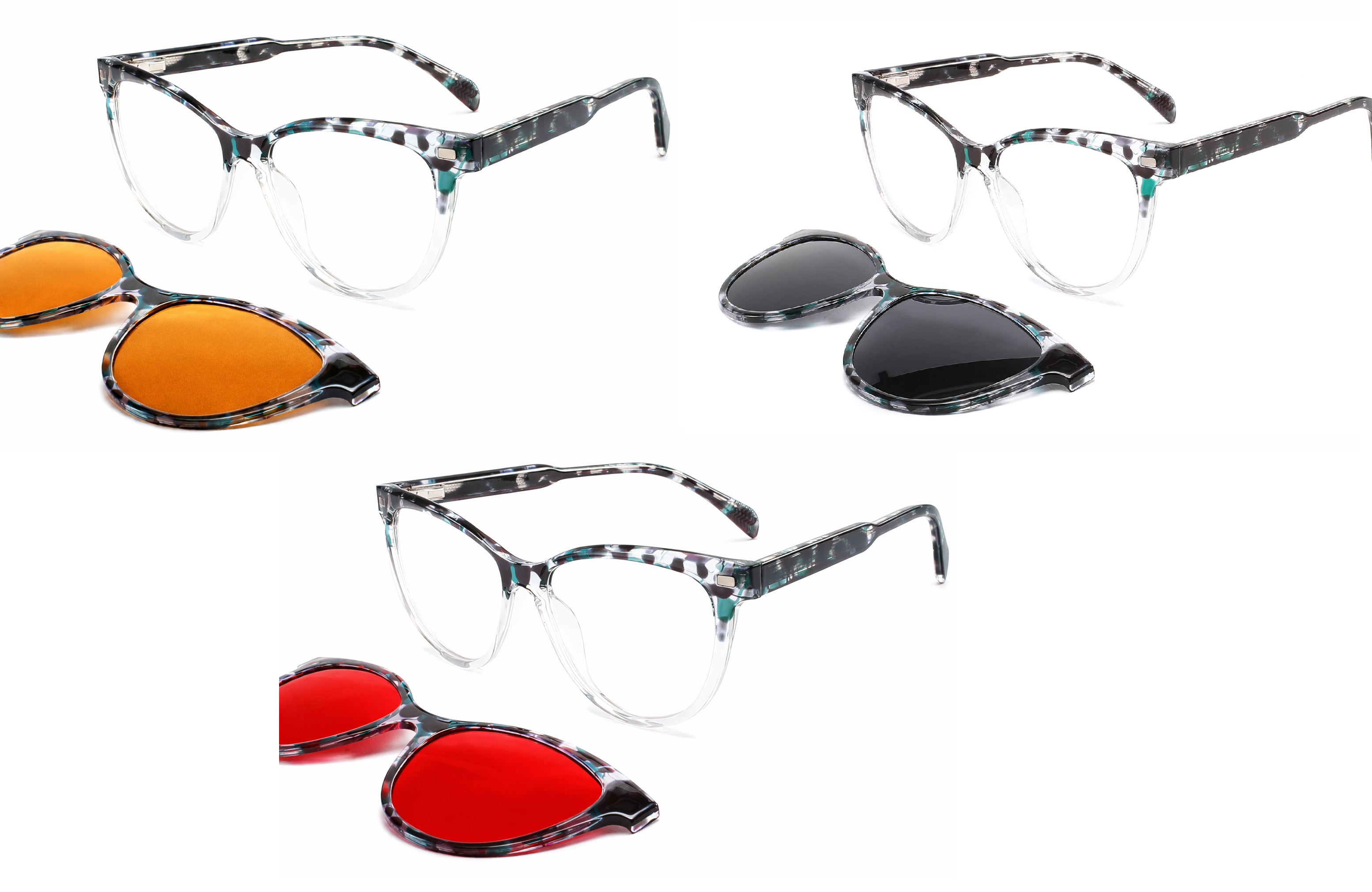 Modelo Nébula- Montura + 3 clips