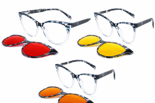 Clip Extra con lente de color